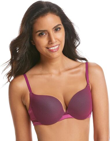 Maidenform Underwire Demi Bra, Best Push-Up Bra with Wonderbra Technology, Smoothing Lace-Trim Bra with Push-Up Cups in Kuwait