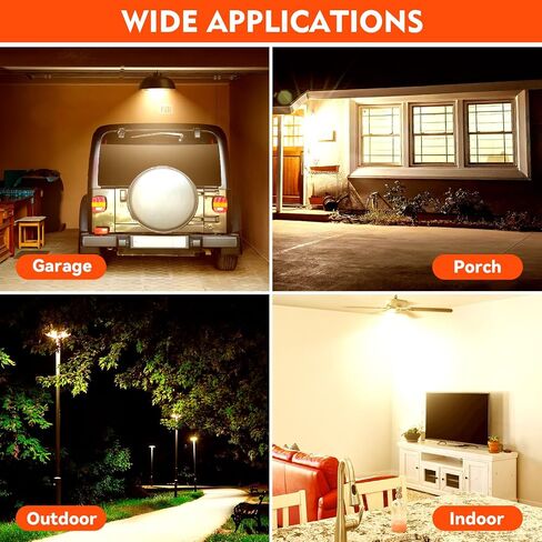 LED Light Bulbs 150W Equivalent LED Bulbs 3500LM 6500K Cool Daylight White 30W E26/E27 Base Ceiling Fan LED Corn Light Bulb for Garage Backyard Warehouse Basement Yard Indoor Outdoor(3 Pack) in Kuwait
