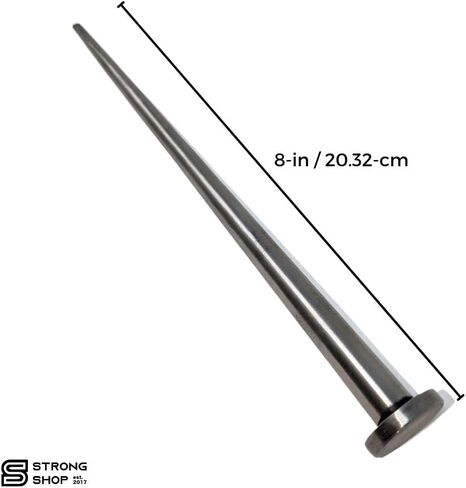 8" Polished Steel Marlin Spike for Wire Rope & untying Sailing Knots, Joining Ropes, Prying Open Paint cans. Used extensively in Sailing, Yachting in Saudi Arabia