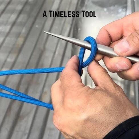 8" Polished Steel Marlin Spike for Wire Rope & untying Sailing Knots, Joining Ropes, Prying Open Paint cans. Used extensively in Sailing, Yachting in Saudi Arabia