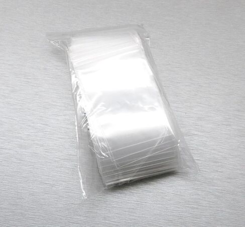 100 2"x3" ZIPLOCK BAGS Clear 2MIL Small POLY BAG RECLOSABLE BAGS Plastic Baggies in Saudi Arabia