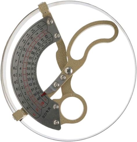 Stainless Steel Scissor Type Ruler Hat Caliper Ring Compass Cap Size Measuring Tool (57-70cm) in Kuwait