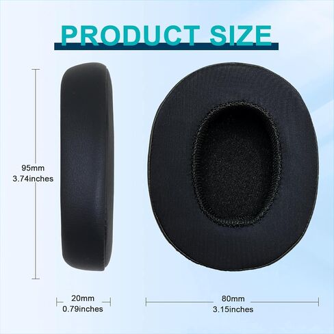 Replacement Ear Pads for Skullcandy Crusher Wireless/Evo/Hesh ANC/EVO/Crusher ANC, Headphones Ear Cushions Covers for Skullcandy Venue Wireless ANC Headset Accessories Ear Cups Repair Parts in Kuwait
