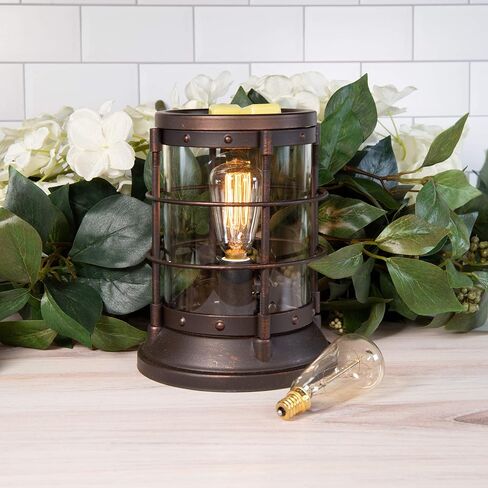 Scentsationals 40w Bulb for Edison Wax Warmer Single Unit - 40 Watt Light Candelabra E12 Base - Retro Vintage Replacement Electric Plug-in Wax Melter, Certified Style ST38 120 Volt (1 Pack) in Saudi Arabia