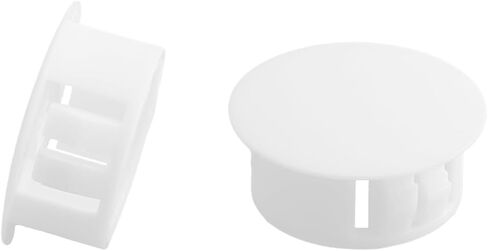 10Pcs White Hole Plugs 19mm (3/4") White Plastic Hole Plugs White Plastic Plugs for Holes Hardware Plugs Cabinet Hole Plugs Screw Hole Plugs Plastic Plugs for Holes in Saudi Arabia