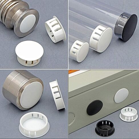 10Pcs White Hole Plugs 19mm (3/4") White Plastic Hole Plugs White Plastic Plugs for Holes Hardware Plugs Cabinet Hole Plugs Screw Hole Plugs Plastic Plugs for Holes in Saudi Arabia
