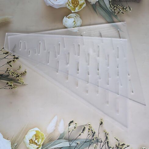 رف بديل PIAOLGYI لـ IKEA Detolf، أرفف زاوية أكريليك مثلثة وملحقات أرفف إضافية متوافقة مع خزانة IKEA Detolf الزجاجية، 11 بوصة × 15 بوصة (7 مم) ﻿ in Kuwait