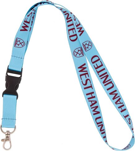 Desert Cactus West Ham United Lanyard Hammers Irons London Football Soccer Car Keys ID Badge Holder Keychain Detachable Breakaway Snap Buckle (Lanyard D) in Saudi Arabia