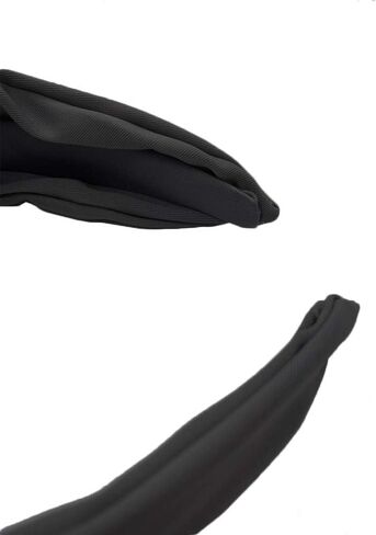 Etercycle 2PCS Headbands for Women, Bow Knotted Wide Headband, Yoga Hair Band Fashion Elastic Hair Accessories for Women (Black, Leopard) in Kuwait