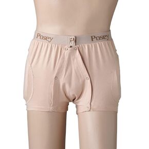TIDI Posey Hipsters Incontinence Briefs, Unisex, Medium – Qty: 1 – Washable, Comfortable, Low-Profile Hip Protection Pads – Hip Protectors for Elderly Care, Seniors & Home Care (6017M)