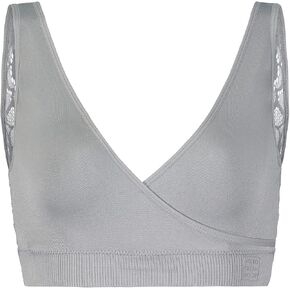 BRABAR Hug Lace Back Bralette Vanilla Ice MD (32-36 A-DDD) in Kuwait