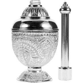 Housoutil Holy Water Bottle Home Accents Decor Home Decor Glass Material Holy Oil Container Wedding Decor Blessing Water Bottle Decorative Vials Decorative Empty Holy Water Container Filling