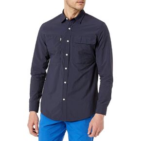 Amazon Essentials Men's Regular-fit Long-Sleeve Moisture Wicking Hiking Shirt