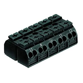 862-552 - Panel Mount Barrier Terminal Block, 2 Row, 2 Positions, 20 AWG, 12 AWG, 32 A, (Pack of 20)