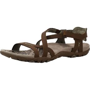 Merrell Women's Sandspur Rose Leather Sandal, Aspen, 8 M US