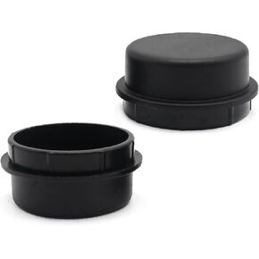 2Pcs 102353201 Golf Cart Dust Cap Cover, Front Hub Dust Cap Cover Replacement for Club Car DS 2003-up Replacement for Precedent 2004-up Replacement for Tempo Gas/Electric Models 2018-up