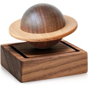 Planet Wooden Essential Oil Diffuser - Walnut Aroma Therapy for Home, Office, Car, Yoga Hall and SPA - Passive Diffuser for Desk and Table Decor