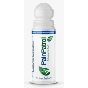 PainPatrol, Pain Relief Gel, Cooling Gel w 8.5% Menthol, 3 oz Roll-on for Muscle Pain, Joint & Back Pain, Topical Analgesic, Fast Acting, Long Lasting Pain Reliever Cream (3 OZ)
