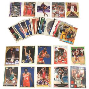 40 Basketball Hall-of-Fame & Superstar Cards Collection Look For Players such as Michael Jordan, Magic Johnson, LeBron James. Perfect for Gift Giving