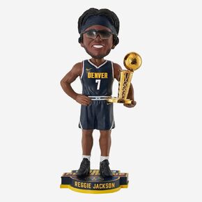 FOCO Reggie Jackson (Denver Nuggets) 2023 NBA Champions Bobblehead, OS