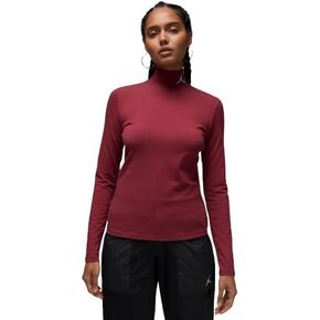 Nike Jordan Flight Women's Mock Neck Long-Sleeve Top