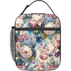 Insulated Lunch Box for Kids Adults Ramen Lunch Box for Work,Picnic,School,Travel,Hiking,Beach or Fishing Polyester Cat Eat Ramen Theme Lunch Bag