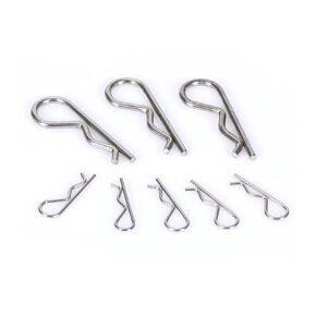 Hitch Pin Clips - 9/64" X 1-3/4" - 5 Pcs of High Quality Bright Zinc Plated Spring Steel