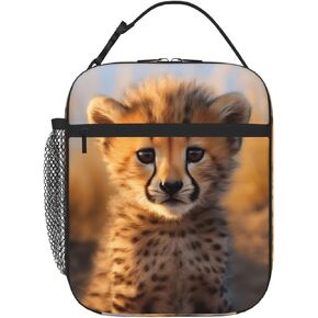 SARA NELL Snake Lunch Box Cool Blue Snake Lunch Bag Insulated Reusable Portable Lunch Tote Cooler Bag for Women Men Teens Kids, Office Work School Travel Lunchbox
