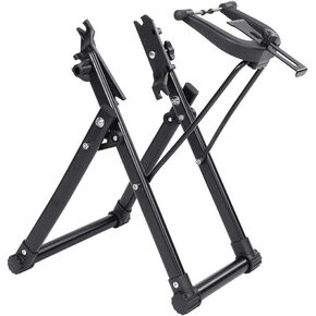 GOTOTOP Bike Wheel Truing Stand, Bicycle Tire Truing Stand, Folding Rim Truing Stand Foldable DIY Bicycle Repair Maintenance Support Tool for 16" - 29" 700C Wheels, Bicycle Bike