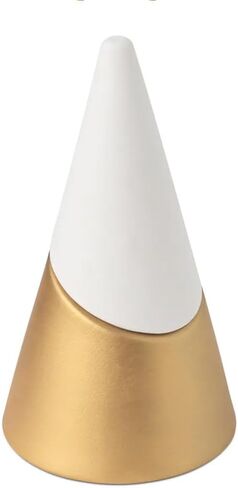Serene House Vail, Passive Diffuser for Essential Oils – Elegant, Wireless Aromatherapy Home Décor – Gold and White Ceramic in Kuwait