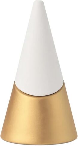 Serene House Vail, Passive Diffuser for Essential Oils – Elegant, Wireless Aromatherapy Home Décor – Gold and White Ceramic in Kuwait