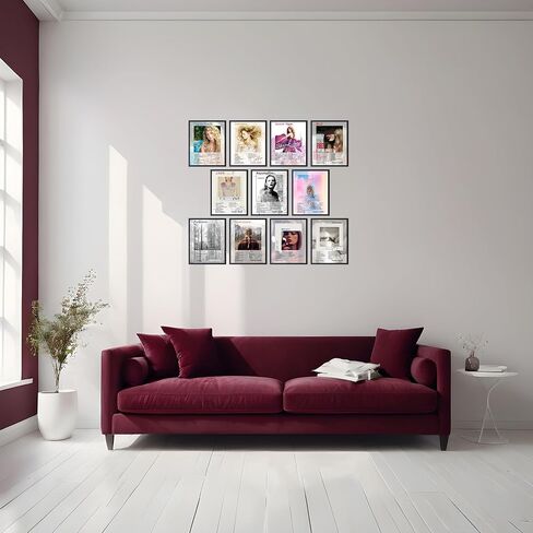 Album Cover Posters Taylor Music Posters For Room Prints for Bedroom Room Wall Decor (Unframed: 8x12inch-11pcs) in Saudi Arabia