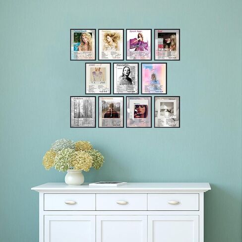 Album Cover Posters Taylor Music Posters For Room Prints for Bedroom Room Wall Decor (Unframed: 8x12inch-11pcs) in Saudi Arabia