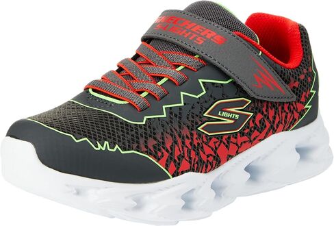 Skechers Boy's Vortex 2.0-ZORENTO Sneaker, Black/Yellow, 4.5 Wide Big Kid in Saudi Arabia