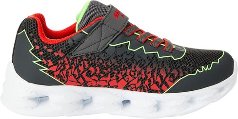 Skechers Boy's Vortex 2.0-ZORENTO Sneaker, Black/Yellow, 4.5 Wide Big Kid in Saudi Arabia