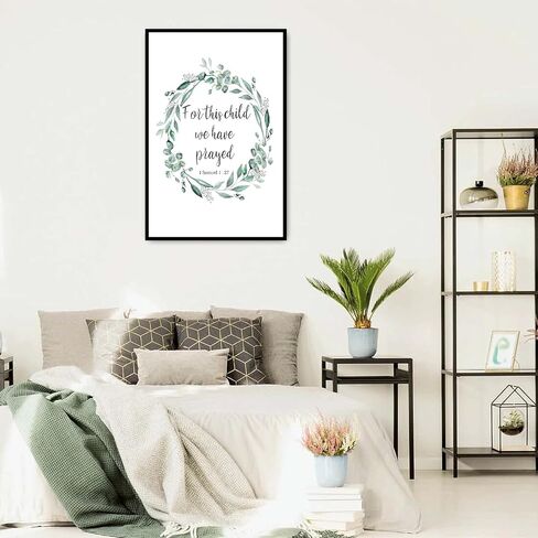 Salmo 91 En Español Para Pared Bible Verse Wall Art Scripture Framed Biblical Psalm 91 Canvas Painting Christian Prayer Room Office Living Room Decor Gifts Ready to Hang 8 * 12 Inch in Kuwait
