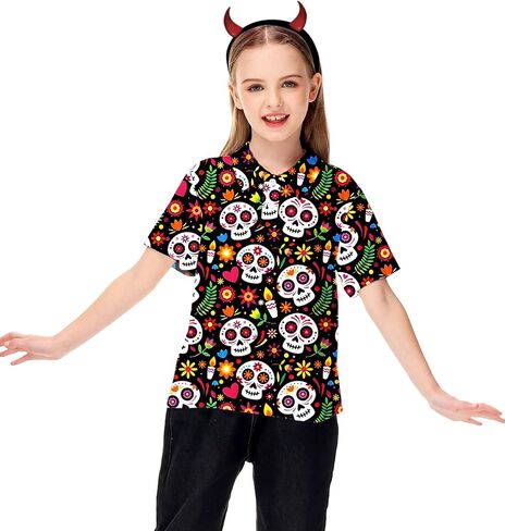 AOBUTE Kids Fourth of July Polo Shirt American Flag Golf Tee Shirts Short Sleeve Patriotic Outfits 3-14 Years in Kuwait