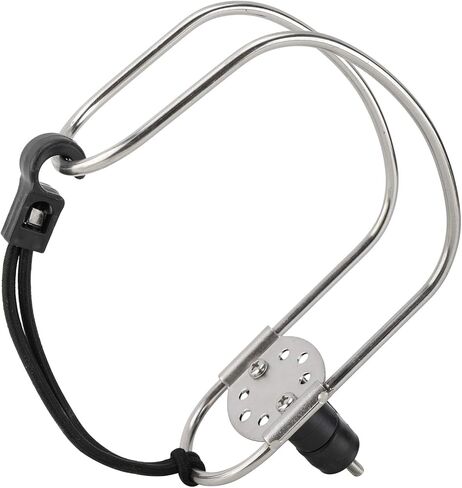 حامل حلقة عوامة النجاة لقوس حدوة الحصان مع حامل بلاستيكي - ستانلس ستيل (1) in Kuwait