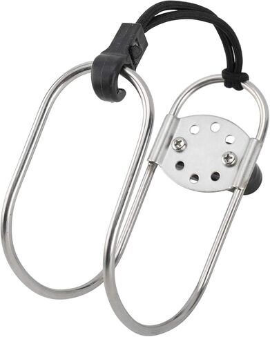 حامل حلقة عوامة النجاة لقوس حدوة الحصان مع حامل بلاستيكي - ستانلس ستيل (1) in Kuwait