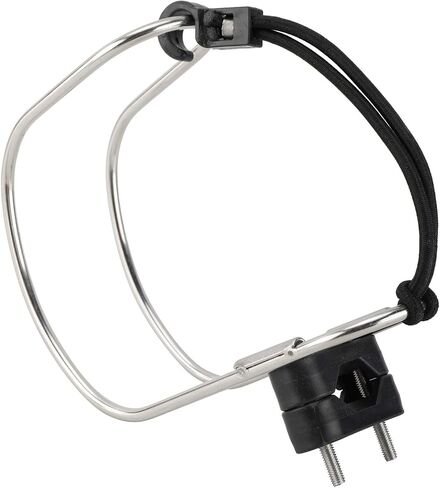 حامل حلقة عوامة النجاة لقوس حدوة الحصان مع حامل بلاستيكي - ستانلس ستيل (1) in Kuwait