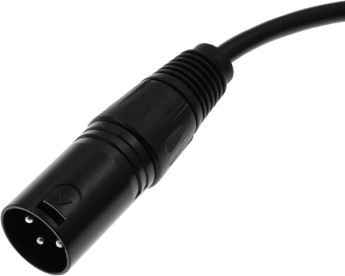 XLR 3-Pin Female to RJ45 Female Adapter Cable - XLR Male to RJ45 Ethernet Connector, CAT5 Extension for DMX-CON Controller Series 1.1Ft in Saudi Arabia