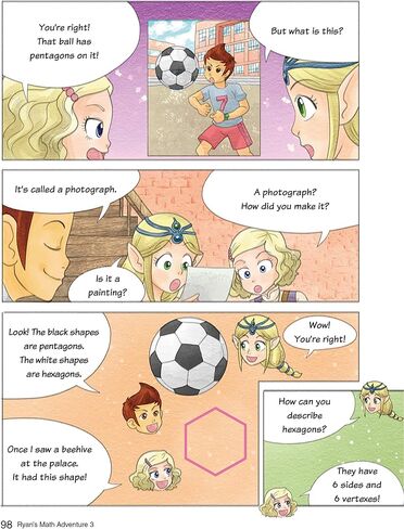 Ryan's Math 3: Basics of Figures. Common Core Math, Comic Books & Workbook, Ages 6-10, Grade 1-4, Makes Kids Love & Enjoy Math in Saudi Arabia