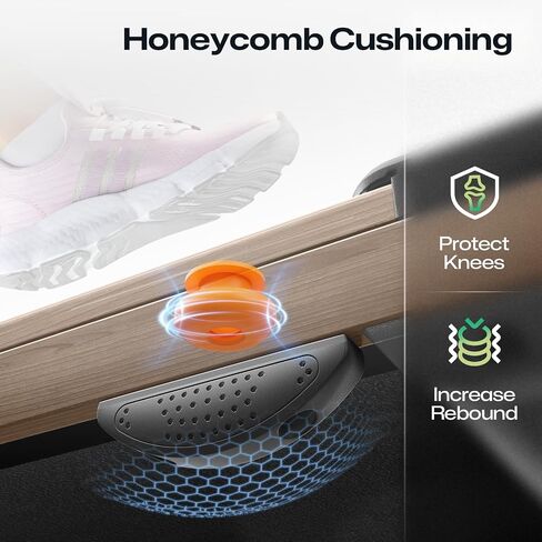 UREVO Under Desk Treadmill, Walking Pad for Home/Office, Portable Walking Treadmill 2.25HP, Walking Jogging Machine with 265 lbs Weight Capacity Remote Control LED Display in Kuwait