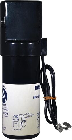 Appli Parts APHS-6 1/12 to 10 HP, 110/220 V, 1 Ph, Hard Start kit Capacitor power pack booster for air conditionning and refrigeration compressors, Up to 500 percent Torque in Kuwait