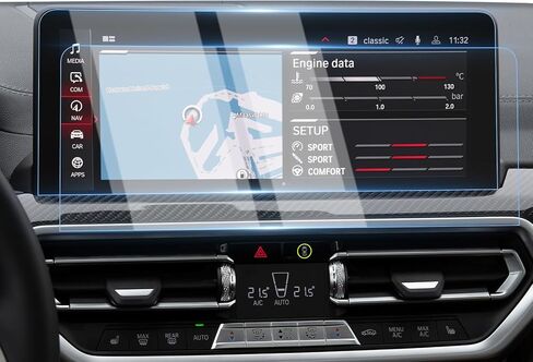 Karltys 2 Pack Screen Protector for 2021-2024 Chevy Tahoe/Suburban/GMC Yukon 10.2-Inch Touch Screen, 9H Navigation Tempered Glass, Car Radio Screen Cover, Anti Fingerprint Anti Glare Accessories in Kuwait