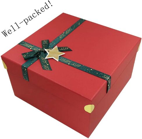 Etchpress Christmas Gifts Wine Glass, Red Gold Green Silver Engraved Wine Glasses Set of 4 Home Decor 18 Ounces in Kuwait