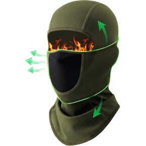 Balaclava Face Mask with Breathable Mesh, Moveable Design Ski Mask for Winter Cold Weather Ski Snowboarding Working Men Women in Kuwait