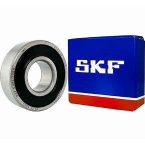 2PACK SKF 6202-2RSHC3 15X35X11MM C3 Clearance Double Rubber Seal Bearings Deep Groove Ball Bearings