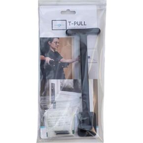 Manual Door Closer - Accessible - Swivels - Interior/Exterior (Black ABS)