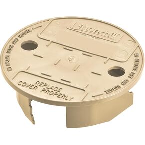Underhill Sprinkler Valve Round Box Lid, VersaLid 10 Inch Universal, Cover for Automatic Irrigation System, Purple, VL-10P-4, 4 Pack